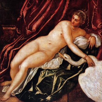 Jacopo Robusti Tintoretto : Leda and the swan